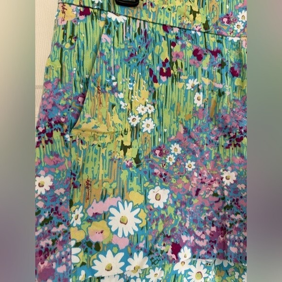Tommy Hilfiger chino shorts floral flower size 10 women’s summer spring - Picture 4 of 6